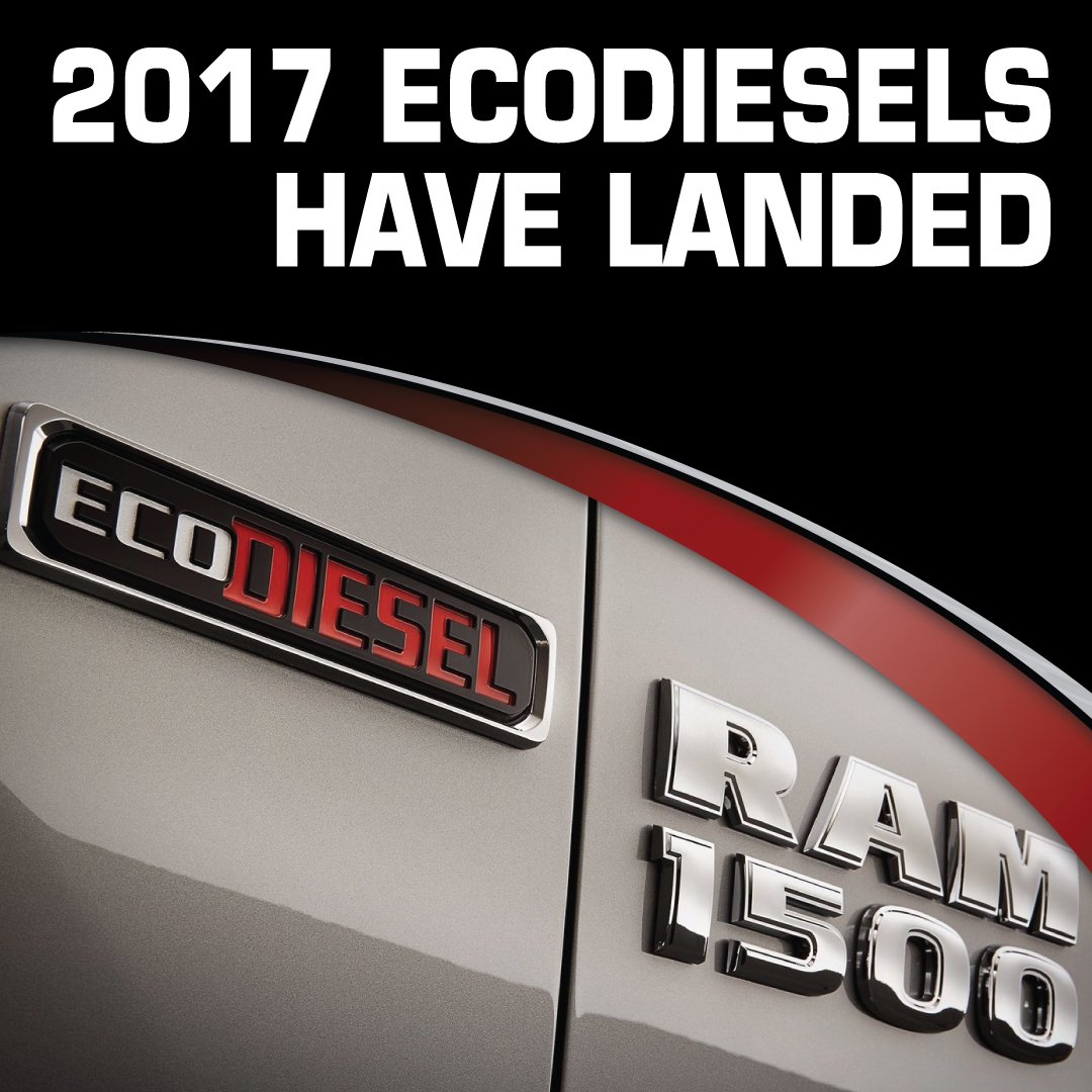 2017 Ecodiesels have landed!! Give us a call and let the fuel savings begin!!