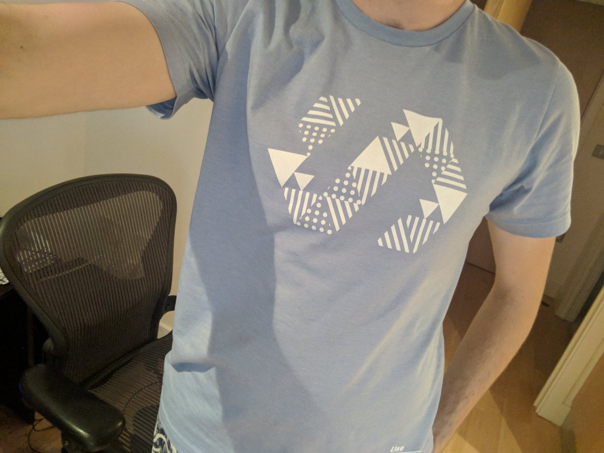 43081j's tweet photo. The correct t-shirt to wear on my first day back in the office after #PolymerSummit 😂 https://t.co/xTmimtxFoB