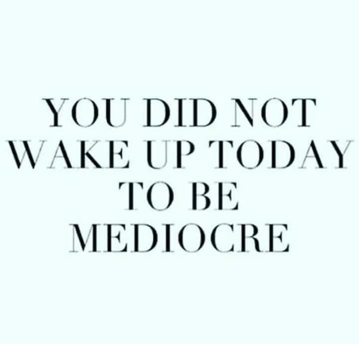 iamladyjaecelyn's tweet photo. You Did Not Wake Up Today To Be Mediocre 

#Today #BeFabNotBasic #LiveOnPurpose #LiveRoyaly #JoinTheMovement https://t.co/b5sI5XDeko