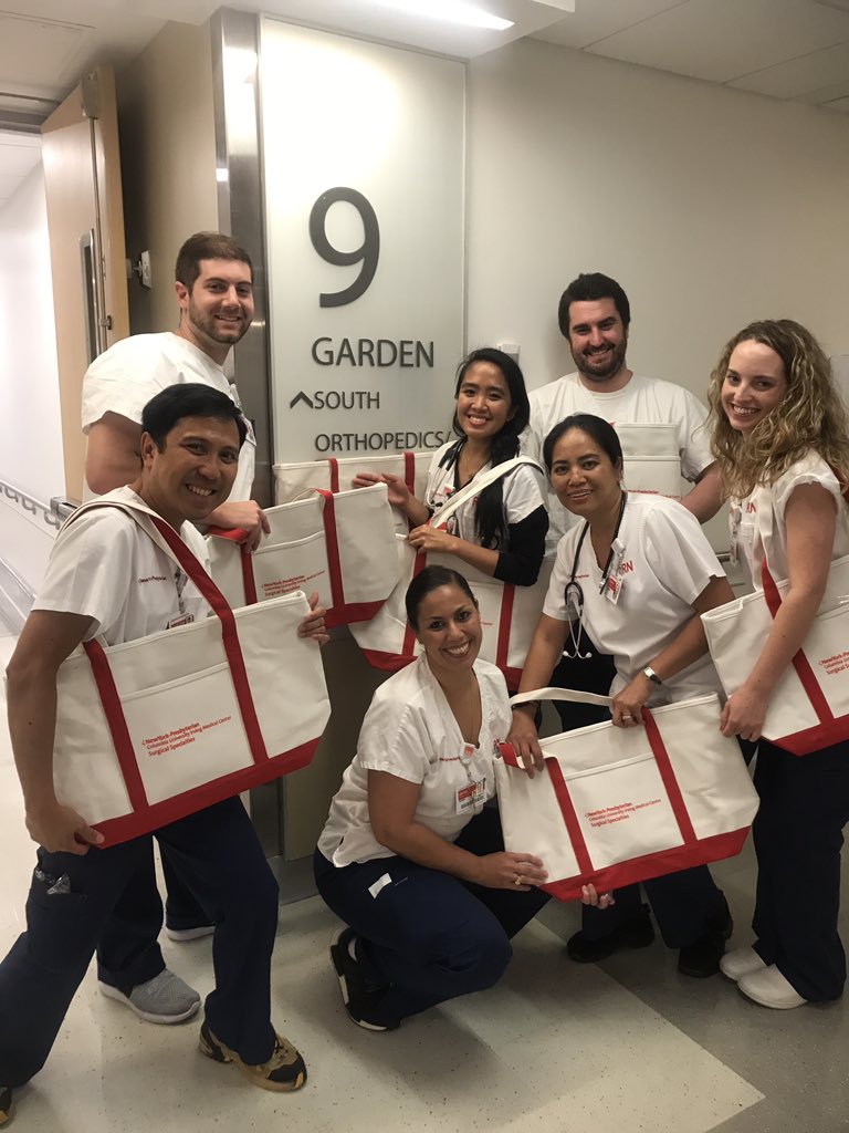 It's in the bag! Ourpriority......Ourpatients!! Thank you for choosing #NYP.