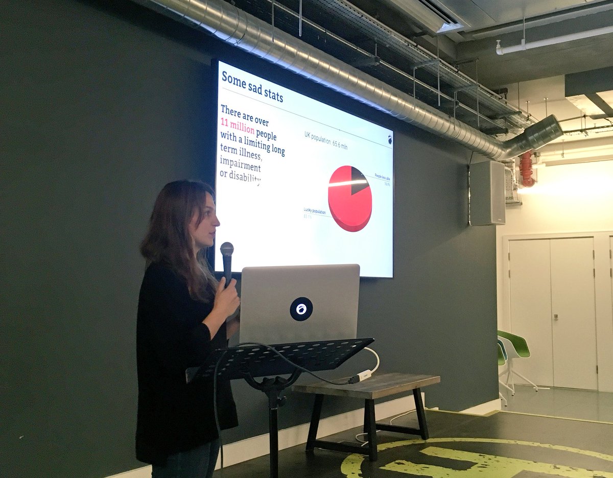 GA_London's tweet photo. How does our UX affect those with disabilities? @redbadgerteam shares examples of how #GAUX https://t.co/wmMZKViTPk