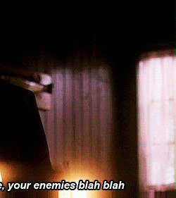 Anna___Harwell's tweet photo. — Keep your friends close and your enemies blah blah. 
#Supernatural https://t.co/hxaLpseACH