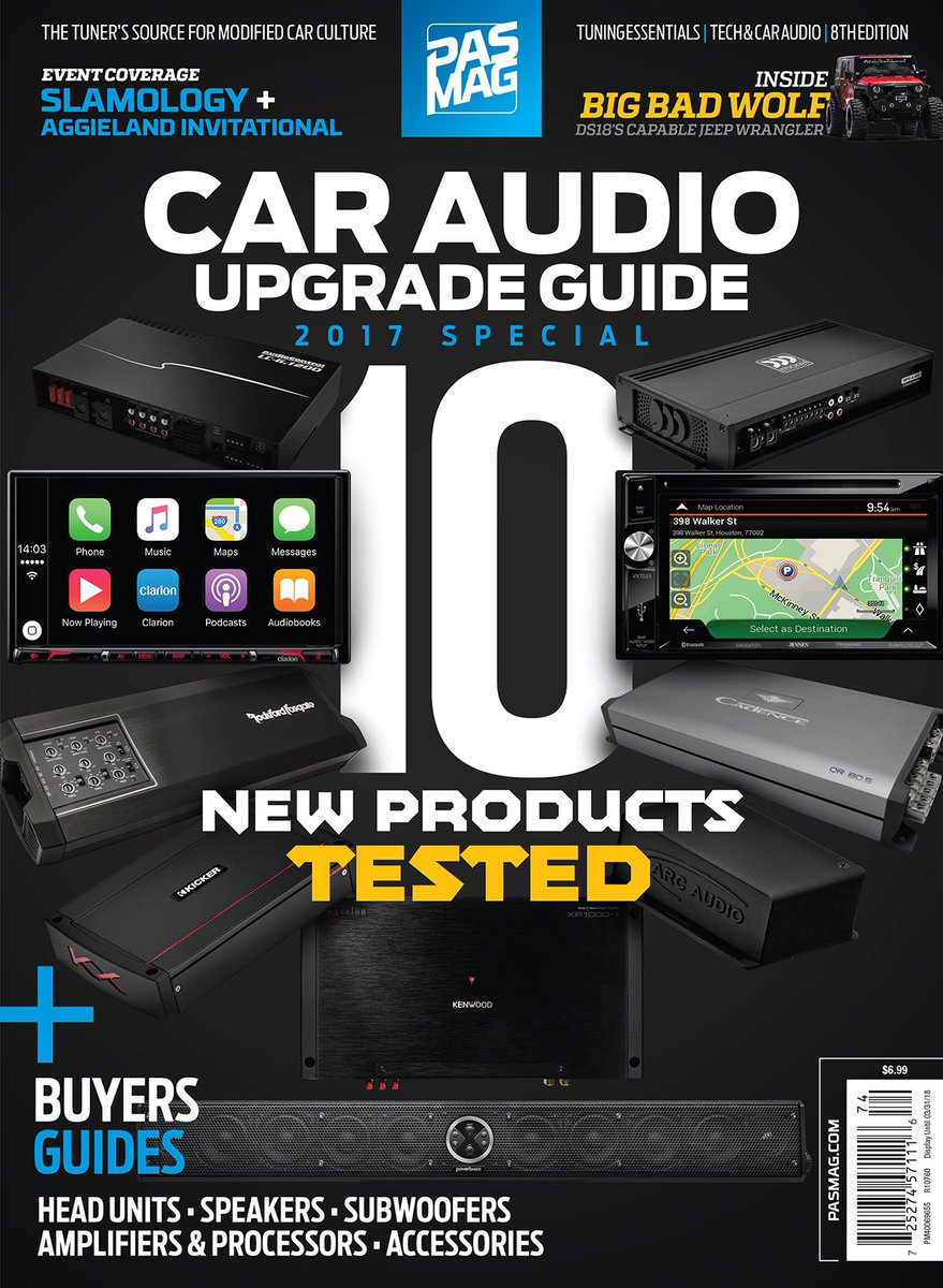 PASMAG's tweet photo. One of our most anticipated issues of the year, #TuningEssentials Car Audio #8 is now available for pre-orders at https://t.co/Rjj8cdXhTn! https://t.co/GP45M7SPU0