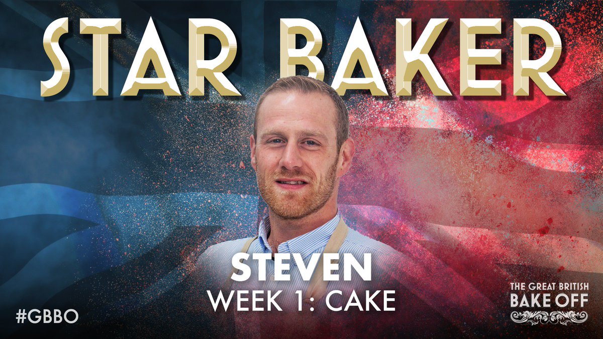 BritishBakeOff's tweet photo. He made the best thing since sliced bread. Well done, Steven! #GBBO https://t.co/nuphSVFLmz