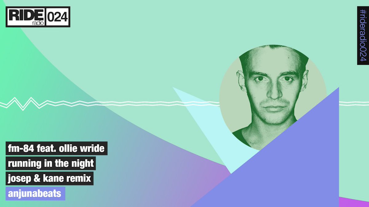 MyonMuzik's tweet photo. Loved this one over the last few weeks!

2. @fm84 feat @OllieWride 'Running In The Night' [@withJosep &amp; Kane Remix]

#RIDE024 https://t.co/VfTpS44hk9