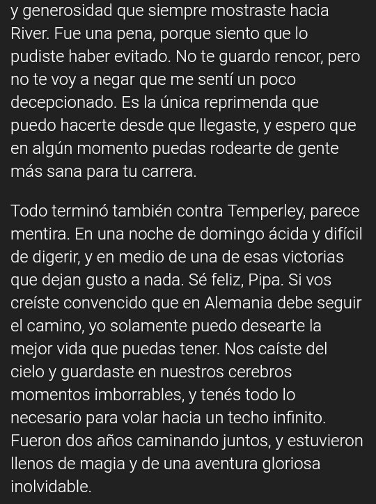 turcocarp's tweet photo. Todo lo que siento sobre Alario y sobre todo lo que fue la novela final traté de volcarlo en esta columna que escribí para @RiverLPM. https://t.co/bKVuEJv1ev