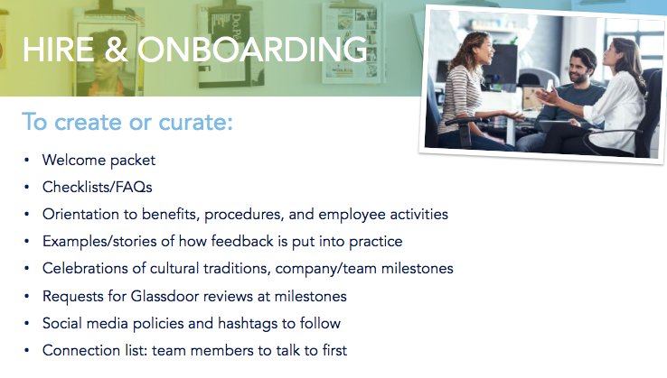 GDforEmployers's tweet photo. The Hire &amp; #Onboarding stage is a great opportunity for recruiters follow up w/ and help candidates. #recruitingcontent @SmashFly https://t.co/yf4rwwx6Dv