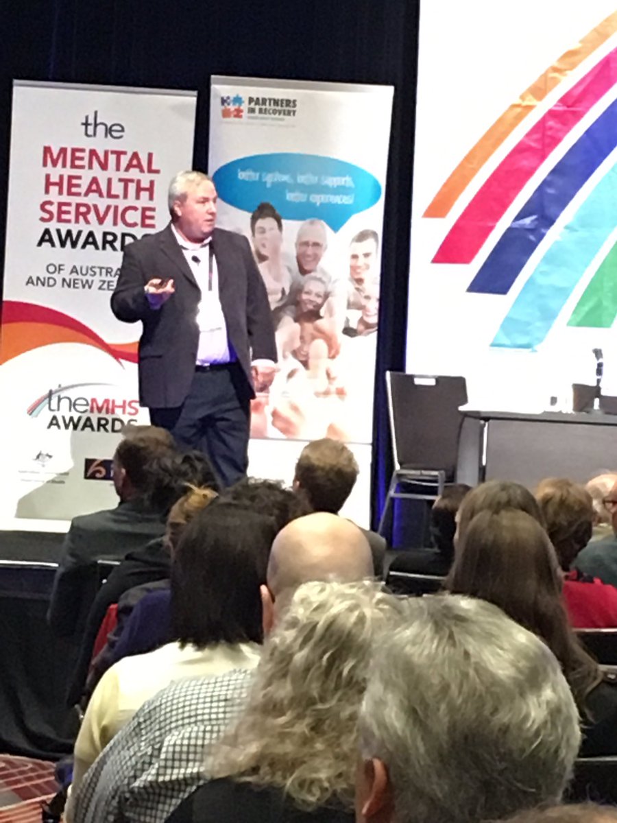 VMIAC's tweet photo. #THEMHS2017 #MikeSlade  Talking about the evidence base of Peer Work https://t.co/Ql4iRI9Zh7
