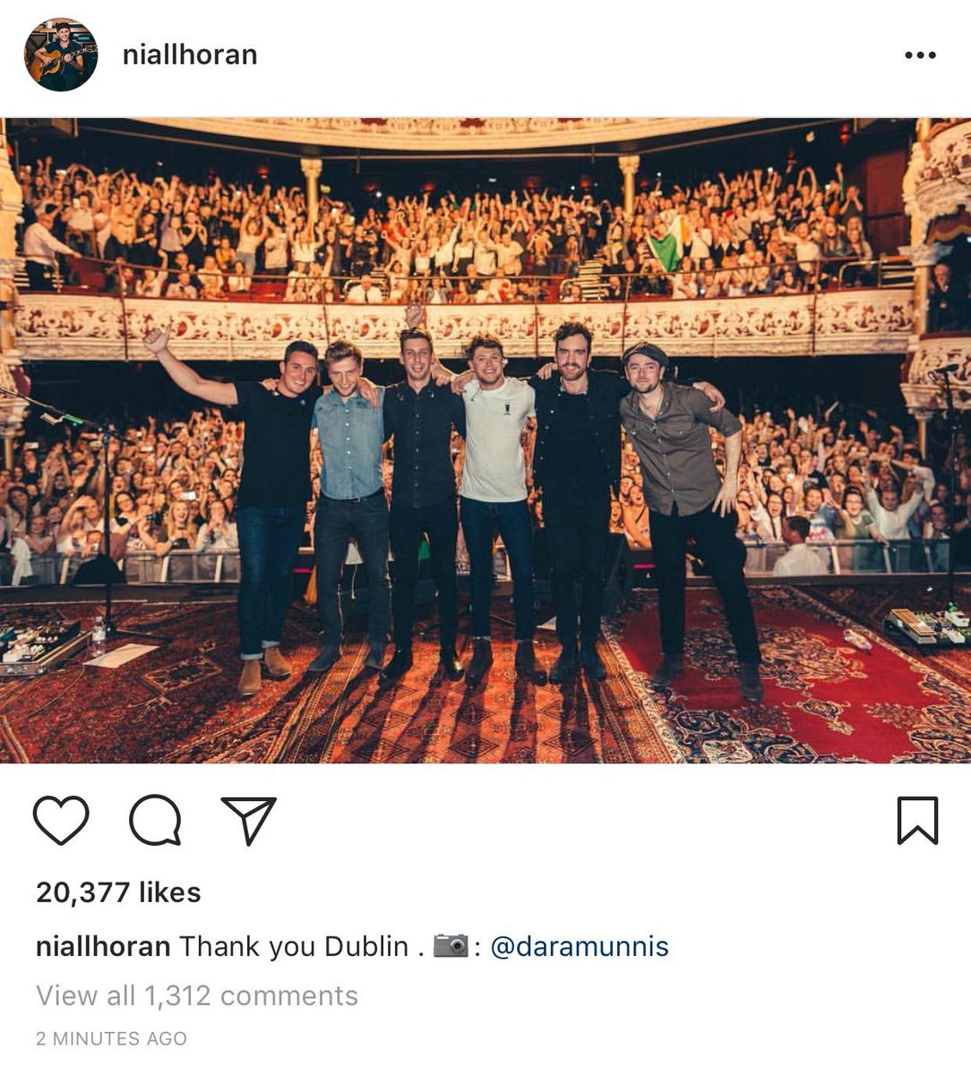 NiallがIGに写真を投稿しました🙌
