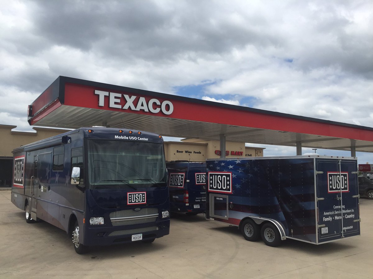 Fueling up big/little blue for the days ahead. Follow us as we journey into #Houston to support the NG as they help with relief efforts.