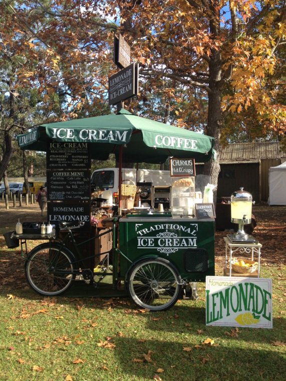 We'll be giving you a taste of things to come with some of the great food trucks that'll be coming to Festival like Sophie's Scoops!