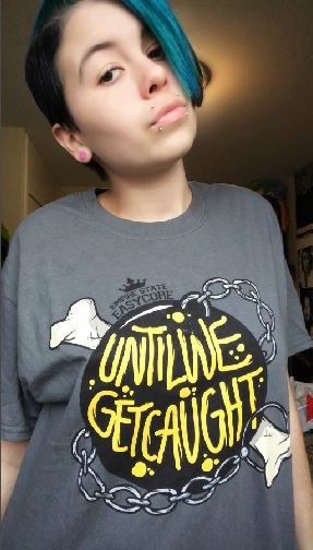PeightonSola's tweet photo. Got this today!! Thanks to the guys over at @UWGCband for the amazing shirt!! You guys rock! #UntilWeGetCaught #UntilWeGetCaughtSquad https://t.co/oJRUEbt2uy