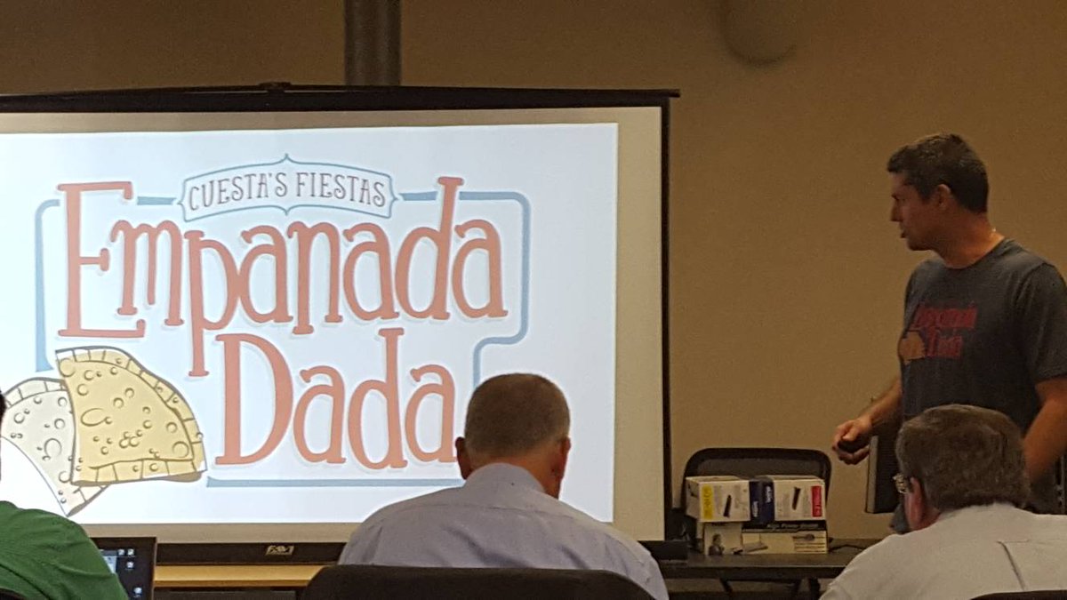 A DELICIOUS #finalpitch by #Cuban #foodtruck #startupfounder Bob Cuestas <a href="/EmpanadaDada/">Empanada Dada</a> at @EforAll_LL #eforall #LowellMA #happydance
