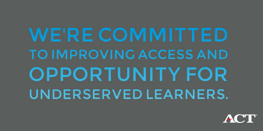 We believe in improving access &amp; opportunity for underserved learners. English learners can now apply for supports -
bit.ly/2vPnaPn