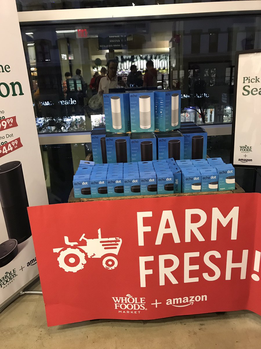 MARCKARIMZADEH's tweet photo. It's taken #Amazon one day to replace organic produce with this. #alexa can we have the veggies back? https://t.co/ydtbSqB4TC