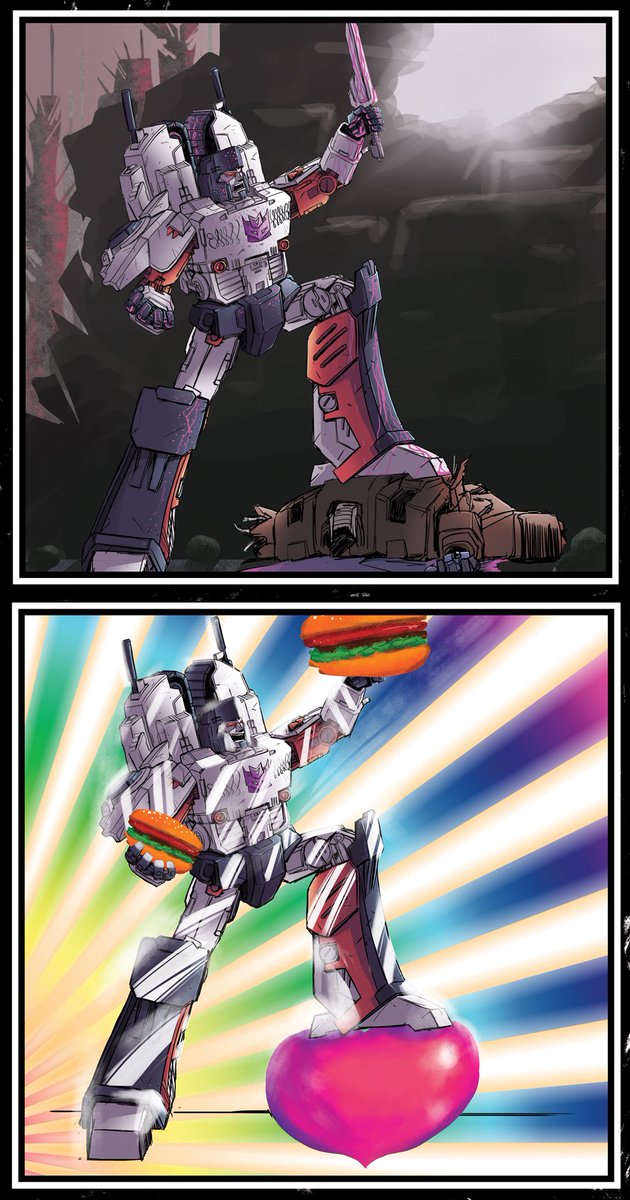 DailyDurian's tweet photo. Oh yeah I meant to post this today for the lolz. #WhatContext #megatron
By @KrinSyn and I. โ(๏พใฎ๏พโ) https://t.co/Ifdxty989e