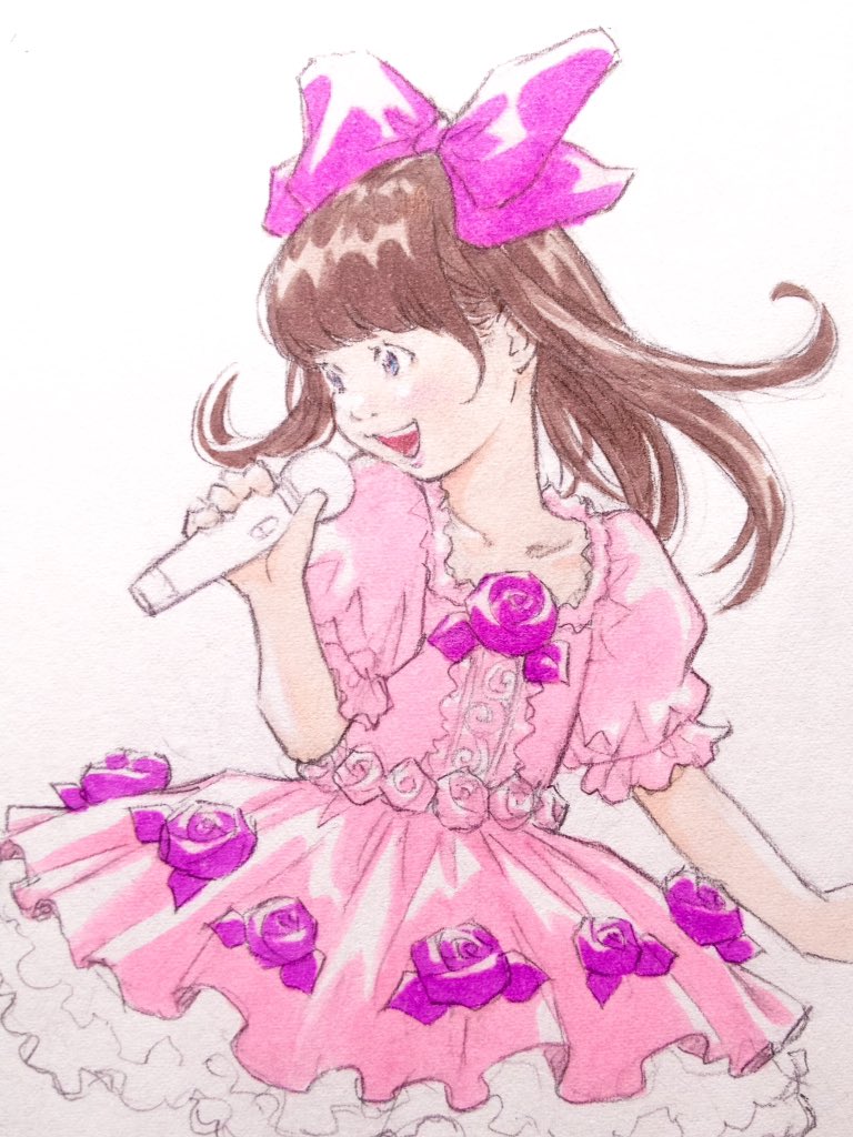「【夏休みラクガキ教室】
ドレスをデザインしよう✍️ 」|窪之内 Eisaku 英策のイラスト