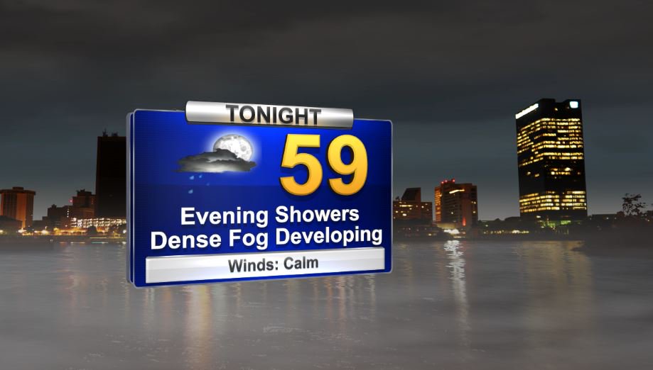JayBerschback's tweet photo. Fog could be a major issue Wednesday morning. Please join us at 11pm on 13abc Action News for a look at Fog Detector.
#DelaysPossible https://t.co/xN0Wh6X4Em