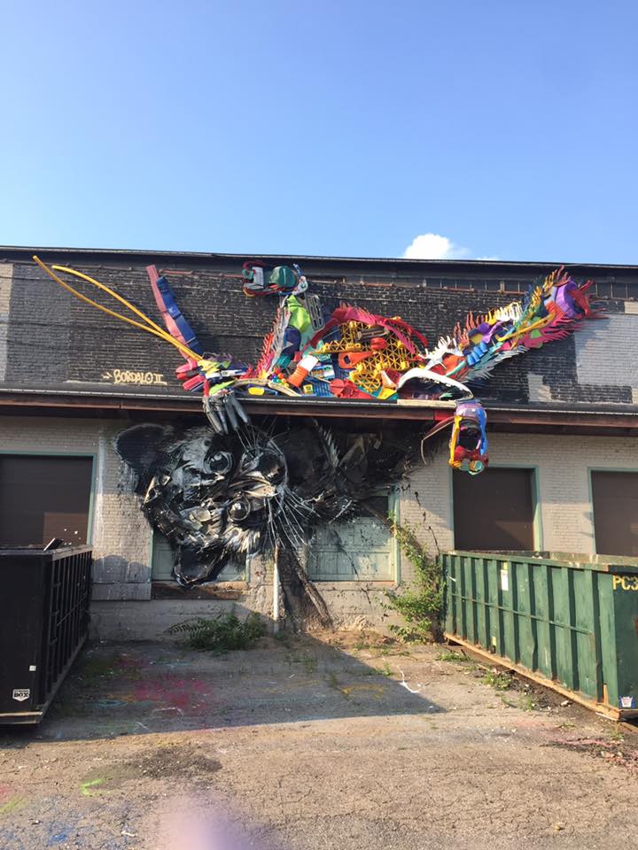 CJreuse's tweet photo. Remember to check out our newest piece of #reuseart by Bordalo II when you're at CJ...like for #SCBP11!
https://t.co/jFeCax0yu5 https://t.co/pWdXx1wd8K