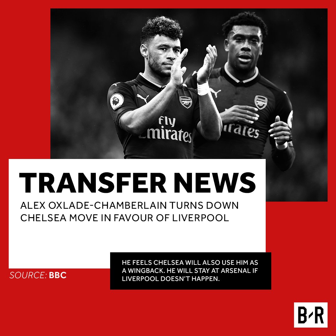 brfootball's tweet photo. The Ox favours Anfield, according to @bbcsport_david. https://t.co/jfZzBHmgQw