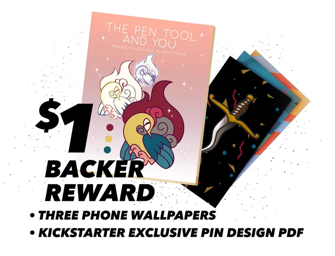Little update on the backer rewards - $5 backers now get stickers, so here's a handy graphic! https://t.co/pCBpopEs39 #kickstarter #pingame 