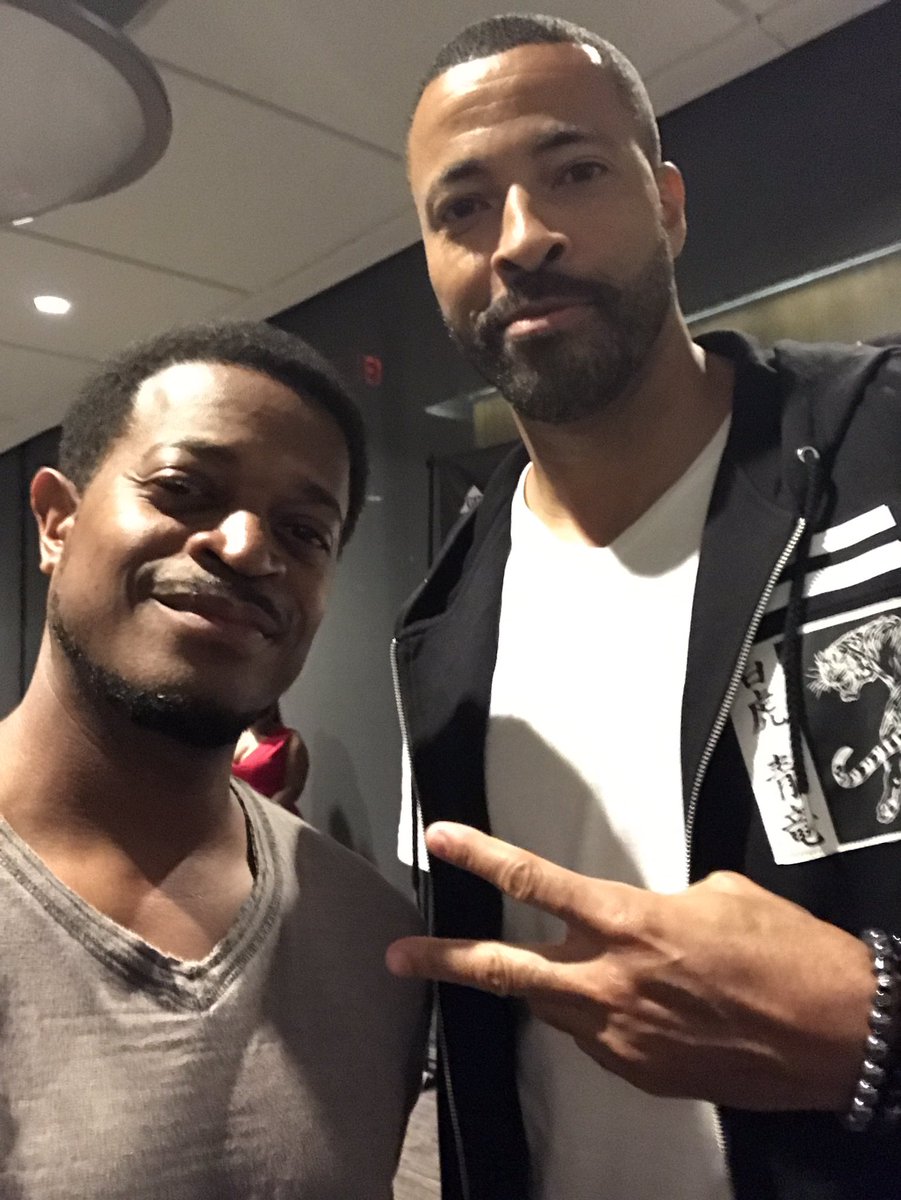 LuciusBaston's tweet photo. You may hate Timon's character as Davis, but he's kewl af in real life. @QueenSugarOWN returns this fall! #QueenSugar #blff2017 ππ¬ https://t.co/UAxOeovFH5