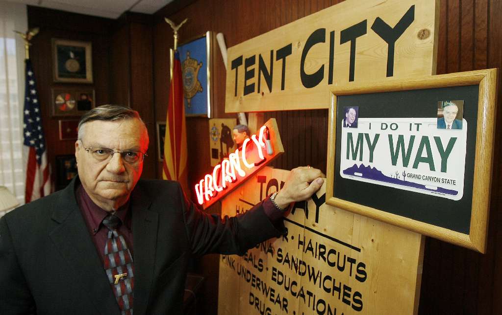 sdutJenkins's tweet photo. In 2010, I took a car trip with #joearpaio,. No one could dreamed he'd be Trump icon, 1st presidential pardon .... https://t.co/sw8pwea6QP https://t.co/L59trQLBVJ