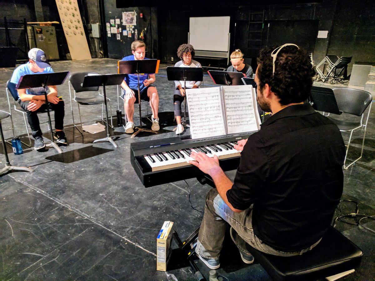 With all our students back, we're hard at WORK(ING)! Get season tickets to see this fantastic show and others at bit.ly/2vBVj4b