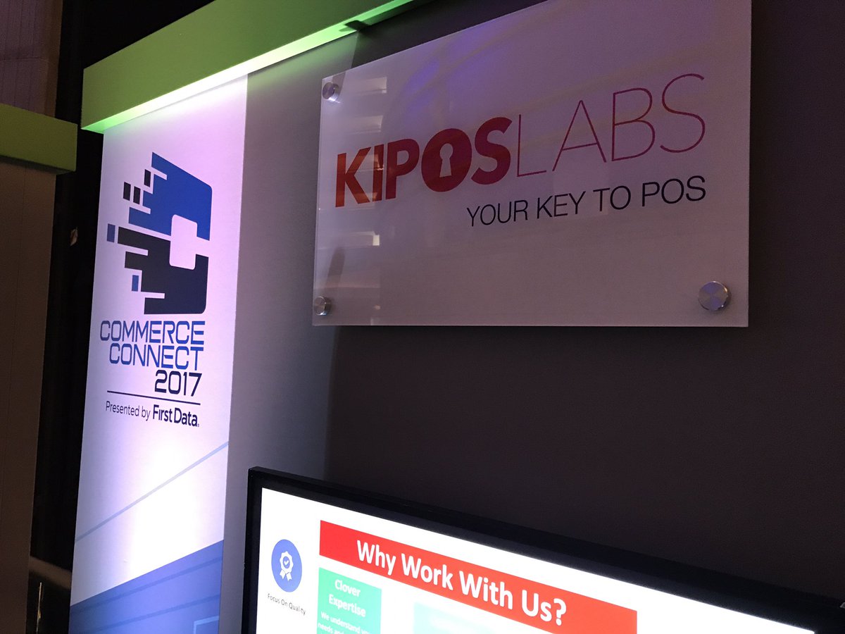 kiposlabs's tweet photo. We're at Booth 61 at #CommerceConnect17 - come and pay us a visit https://t.co/ktzyIa4UxJ