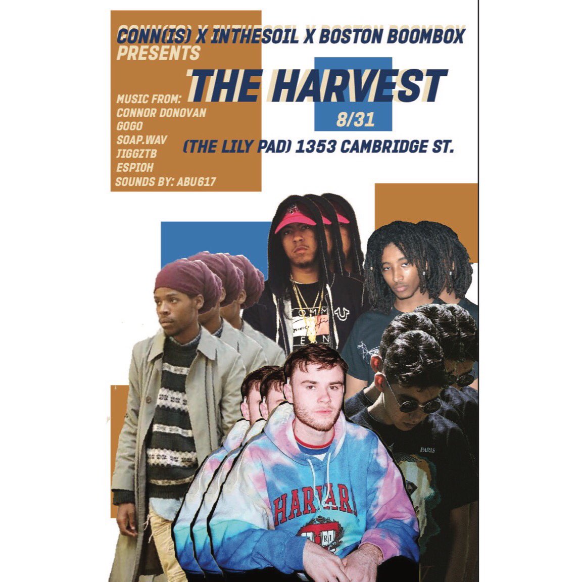 BoomboxBasement's tweet photo. "The Harvest" with @espioh, @ExtractedHabits, @soap_wav, @JiggzTB_ and @connisdee 🍂🎶🍂- https://t.co/XBgZewUfwD https://t.co/7tZ3tBRbrX