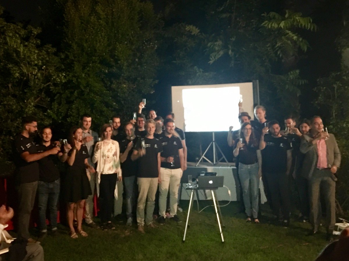 GB5Dglobal's tweet photo. Celebrating 3rd place @swissloop in @Hyperloop Pod Competition Weekend II at Swiss Cons Gen Res in LA. Winner #WARRHyperloop also present https://t.co/r1ou0fPIuN