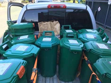 TrueWestCompost's tweet image. Curious about what we do? Check out our blog for a look at our average work day picking up #compost buff.ly/2iGC1Zm