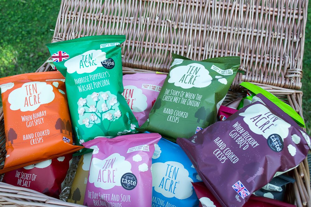 Best snack this summer! MSG,Dairy and Gluten Free.They are also Vegetarian and Vegan Society Approved #tenacre #LasPalmasDeGranCanaria