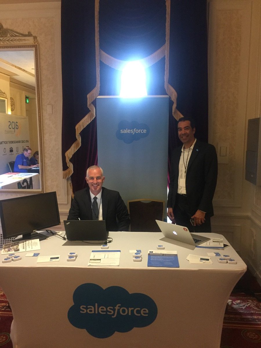 Vertiba's tweet photo. @Salesforce having fun at #NAPSACon17 Stop by and say hello! https://t.co/RRI8QqGuBR