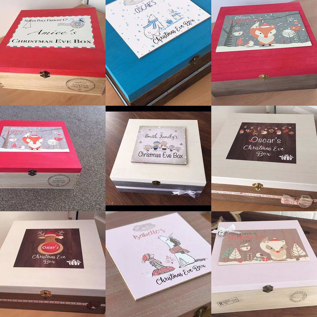 chickittybridge's tweet photo. Don't miss out on these Large Square Xmas Eve Boxes, XL Hampers &amp; Crates - Only on sale until 31st August. Buy now to avoid disappointment. https://t.co/UnpA5fFgTb