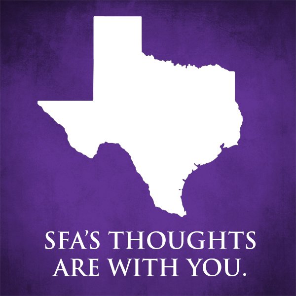 Our hearts are with those affected by Hurricane Harvey.