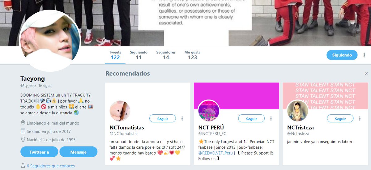 marklee_esp's tweet photo. bro @ty_esp creo que se te ha llenado un poco de mierda las recomendaciones https://t.co/DtYUvdz6jm