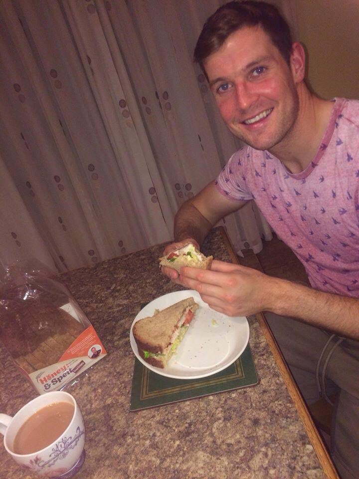 Great to see Seamus Callanan enjoying some Spelt &amp; Honey bread, from our healthy range! #StapletonsBakery #TrueToTaste
