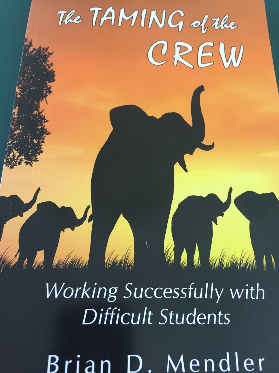 scottbooms's tweet photo. Elite learning today!  Excited to read The Taming of the Crew @BrianMendler https://t.co/wsI8Jfg6LL