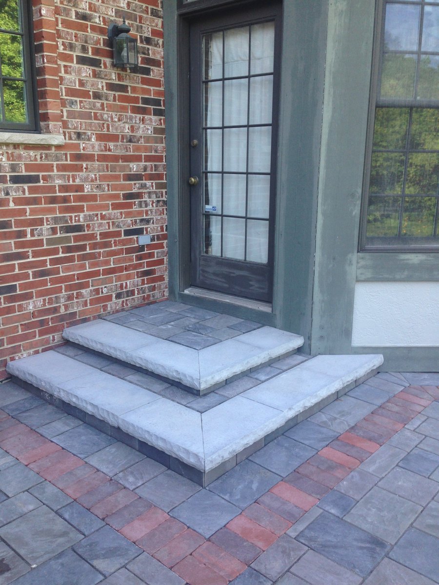 River Forest, amazing two patio design