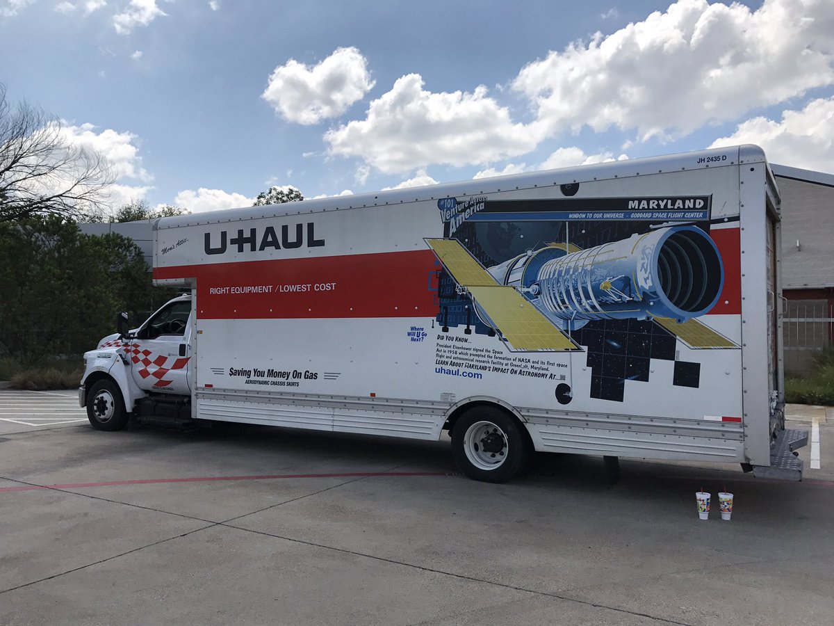 We gave Keller citizens 17 hours to get us donations. We filled a giant U-Haul. #HurricaneHarvey #KellerProud