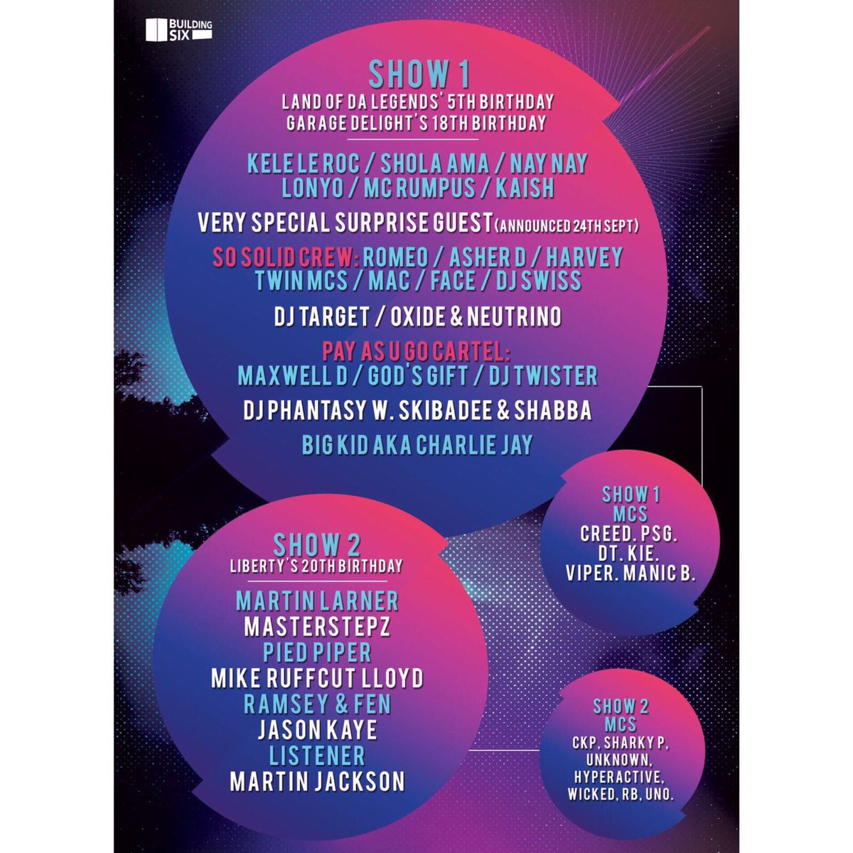 BONFIRE 🔥 WEEKEND!! 4th November 
<a href="/garage_delight/">Garage Delight</a> @land_of_da_legends @clublibertyevents <a href="/buildingsix/">Building Six</a> 
bit.ly/LODL-GD-LIBERTY