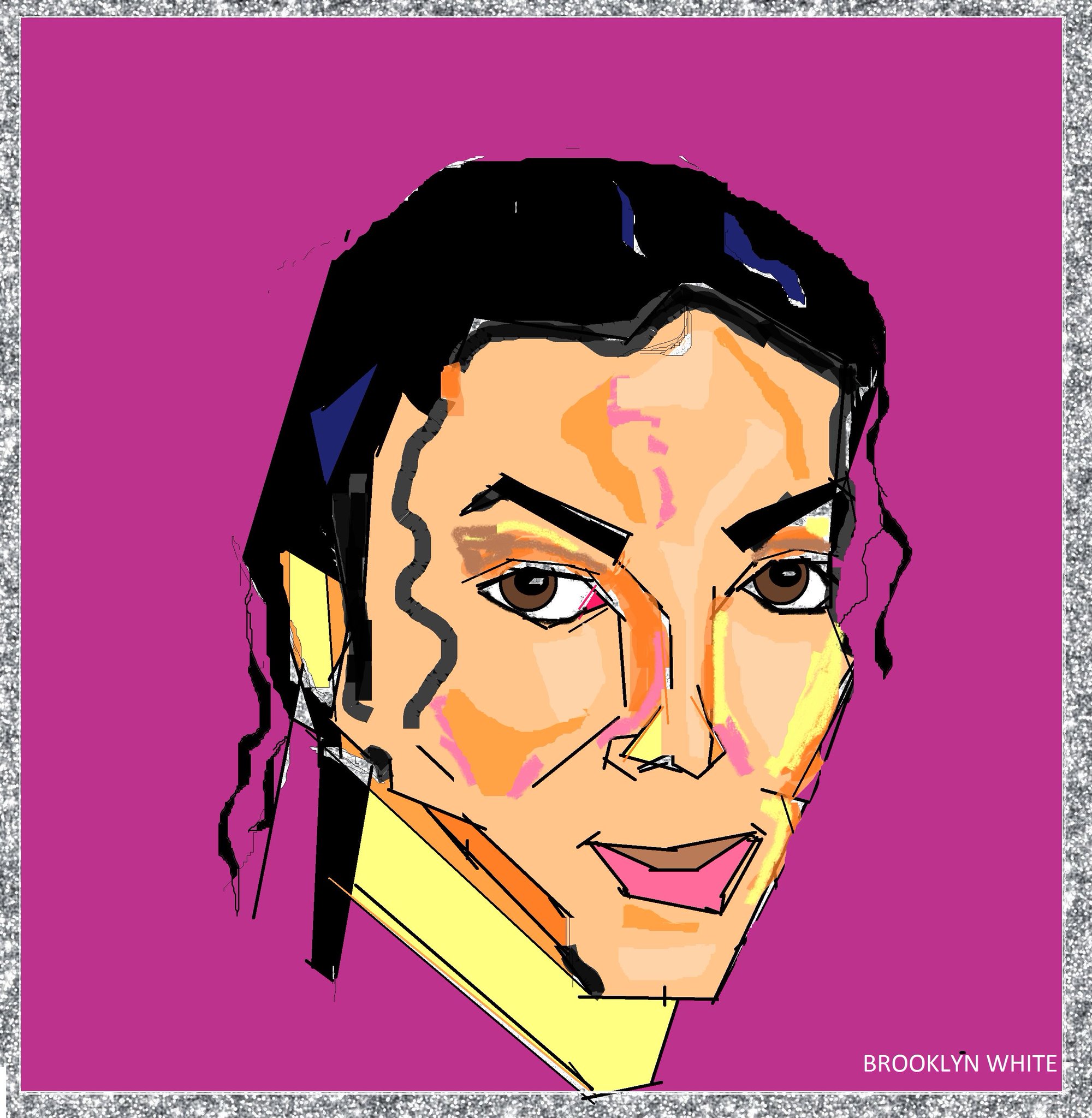 MUCH LOVE TO THE KING MICHAEL JACKSON!!!!!! HAPPY BIRTHDAY!!!!!!! WE MISS YA~ (microsoft paint) 