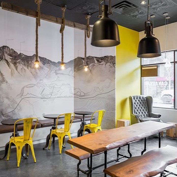 SSDGI's tweet photo. Not your regular Froyo Shop!!!  #Canmoreinteriordesign #commercialdesign https://t.co/s66yWO4HXc https://t.co/LQ3YZHlVZV