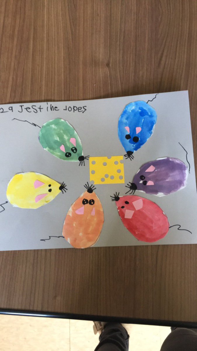 OGhensleyART's tweet photo. @MsPackOG second grade mouse paint watercolor color wheel #watercolor #mousepaint https://t.co/1ZGYp0DoRz