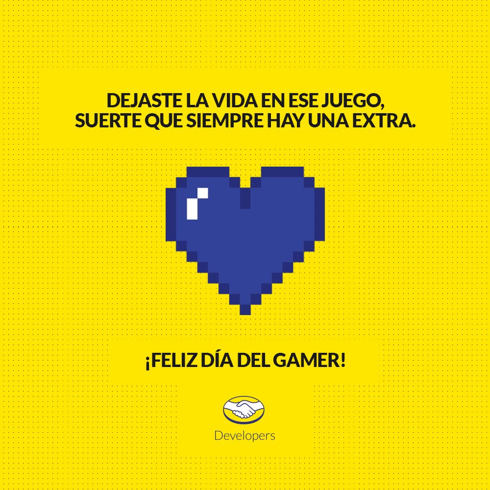 ¡Feliz día del #Gamer! 💻