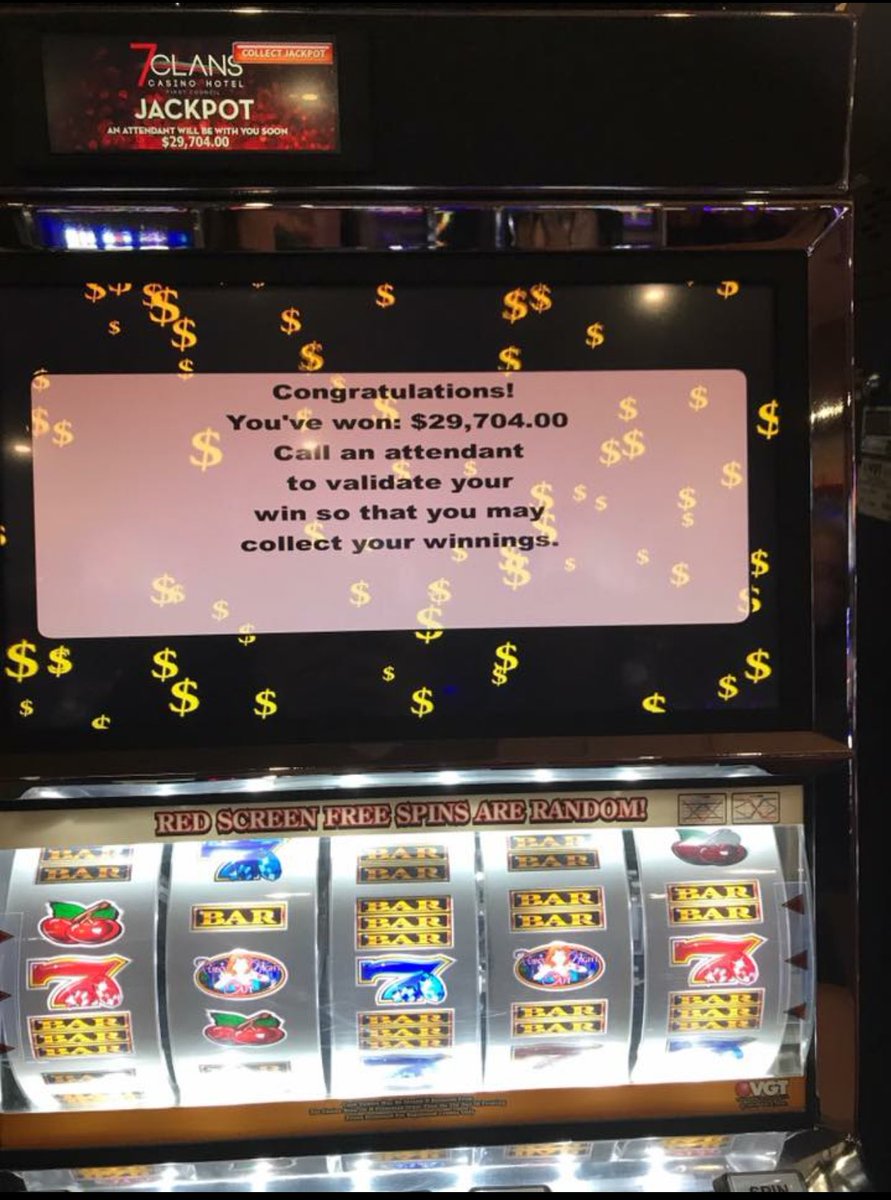 7ClansCasinos's tweet photo. Massive #jackpot alert!! ๐ฐ๐จ๐ฐ๐จ $29,704 ๐ต๐ฅ๐ต๐ฅ#7Clans #FirstCouncil https://t.co/L2yRJJBtpY