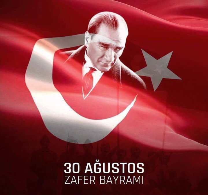 Gazi Mustafa Kemal Atatürk, silah arkadaşları ve tüm şehitlerimizi saygı minnet ve rahmetle anıyorum #30agustoszaferbayrami #kutluolsun