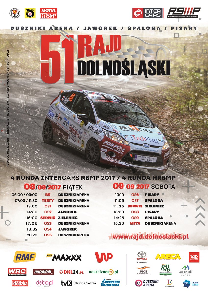 erajdypl's tweet photo. 51. Rajd Rajd Dolnośląski. Mocna lista na dolnośląskich oesach https://t.co/M1UH23WN22 #erajdy #RSMP #RajdDolnoslaski https://t.co/pspZdl7V99