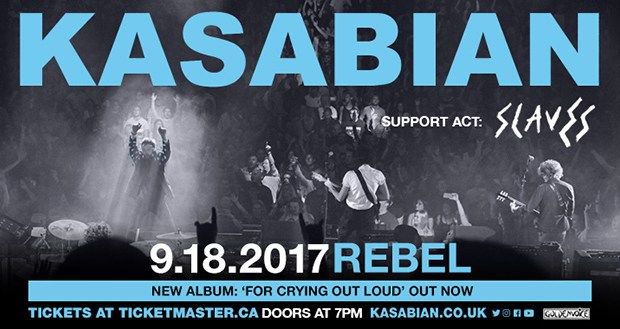 CanadianBeats1's tweet image. Have you entered our newest contest yet? You could win 2 tickets to see Kasabian in #Toronto! Don't miss out! buff.ly/2vAYysG